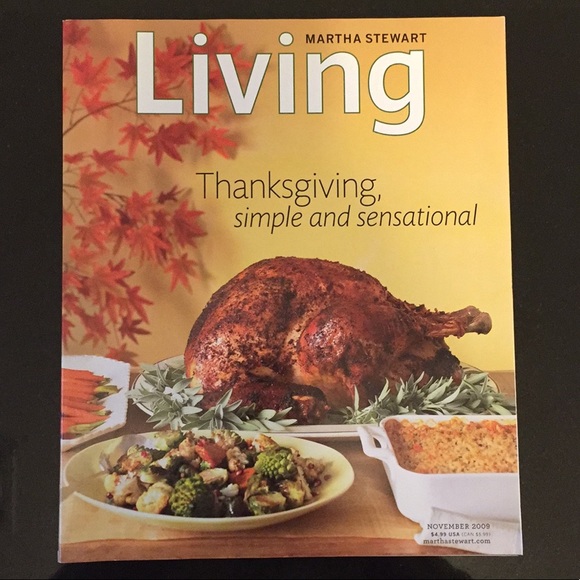3 Martha Stewart Living November 2008-10 Magazines